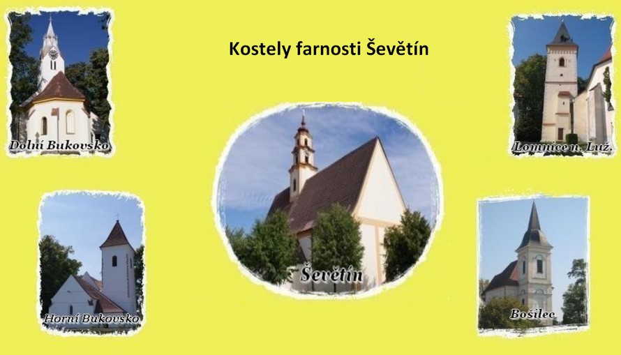 Kostely a farnosti Ševětín